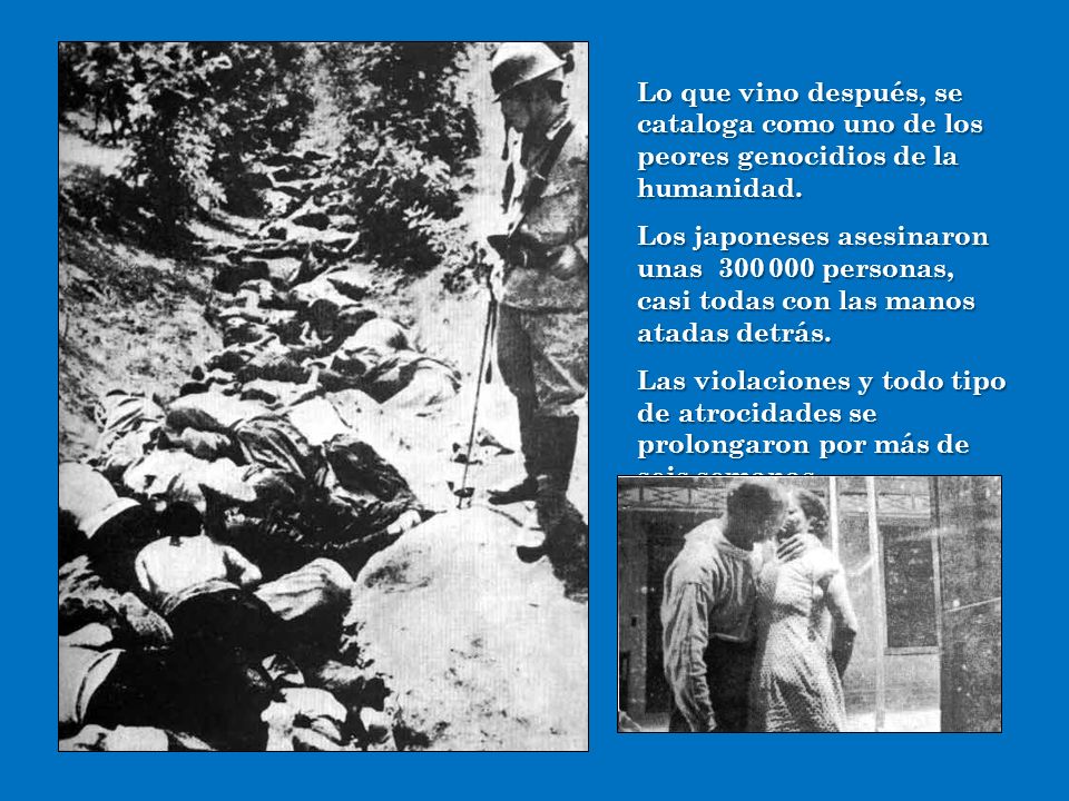 Lo que vino después, se cataloga como uno de los peores genocidios de la humanidad.