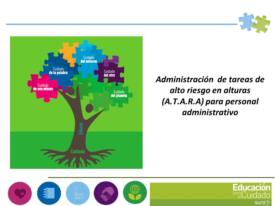 PRIMEROS AUXILIOS Administración de tareas de alto riesgo en alturas (A.T.A.R.A) para personal administrativo.