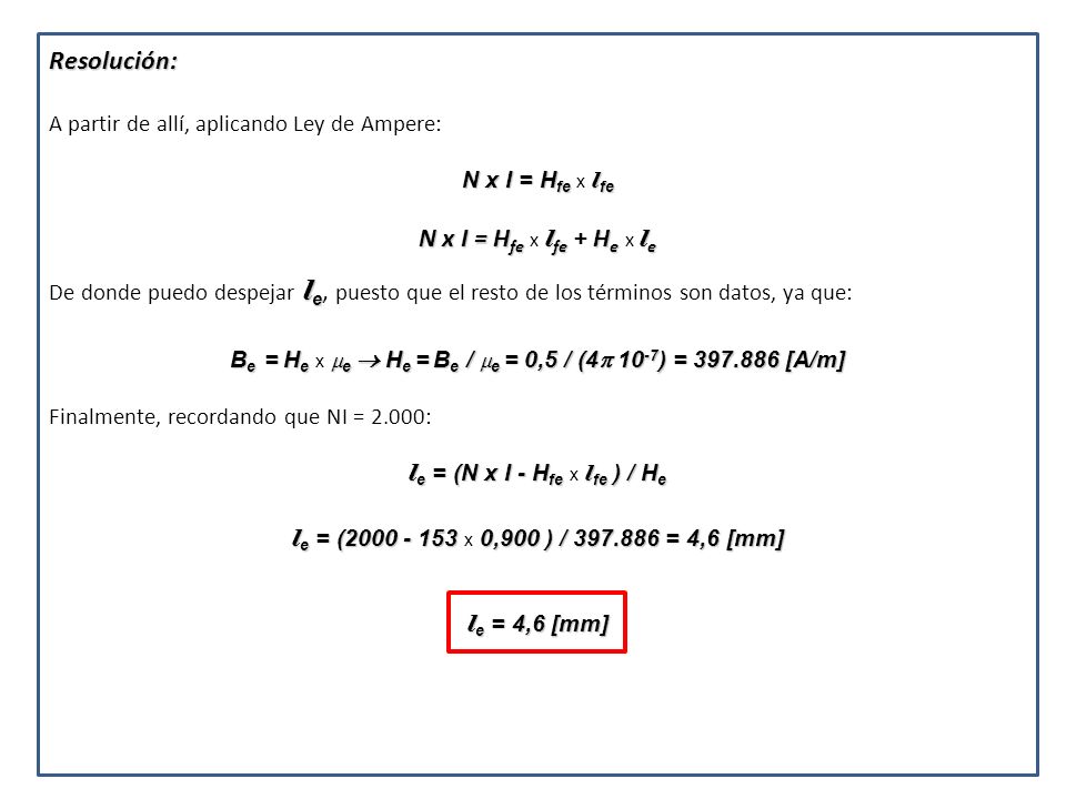 Be = He x μe  He = Be / μe = 0,5 / (4 10-7) = [A/m]