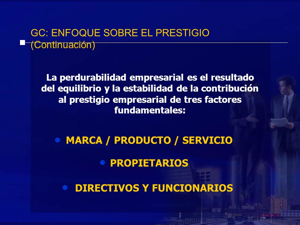 MARCA / PRODUCTO / SERVICIO DIRECTIVOS Y FUNCIONARIOS