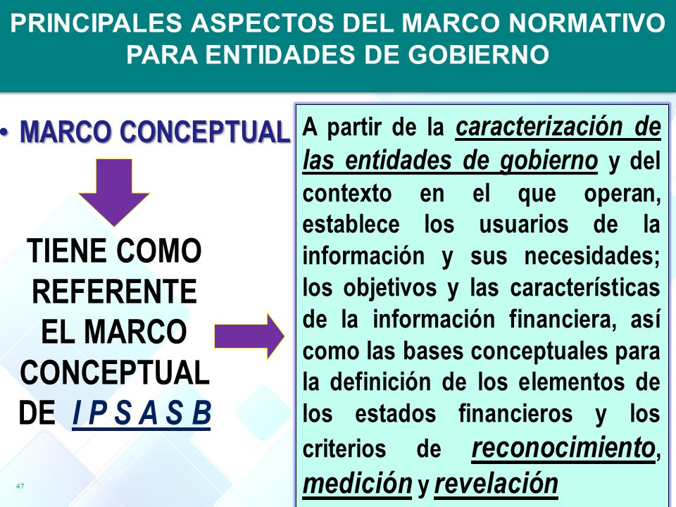 TIENE COMO REFERENTE EL MARCO CONCEPTUAL DE I P S A S B