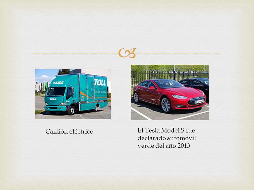 Camión eléctrico El Tesla Model S fue declarado automóvil verde del año 2013