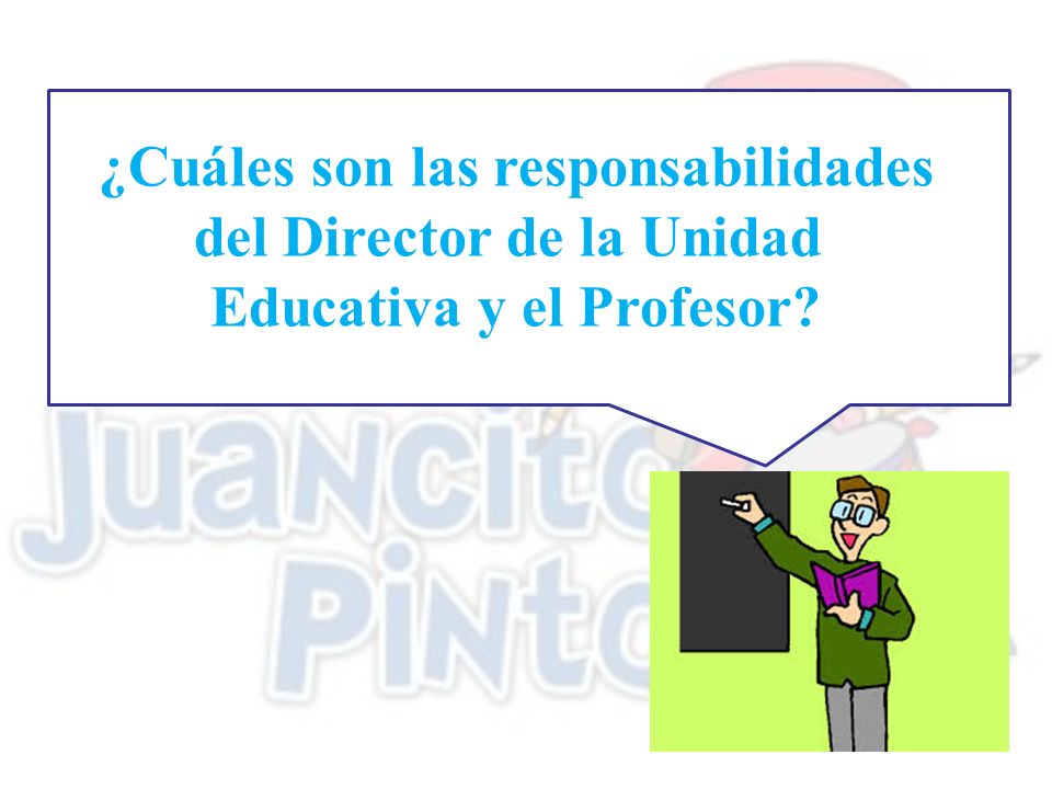 ¿Cuáles son las responsabilidades del Director de la Unidad