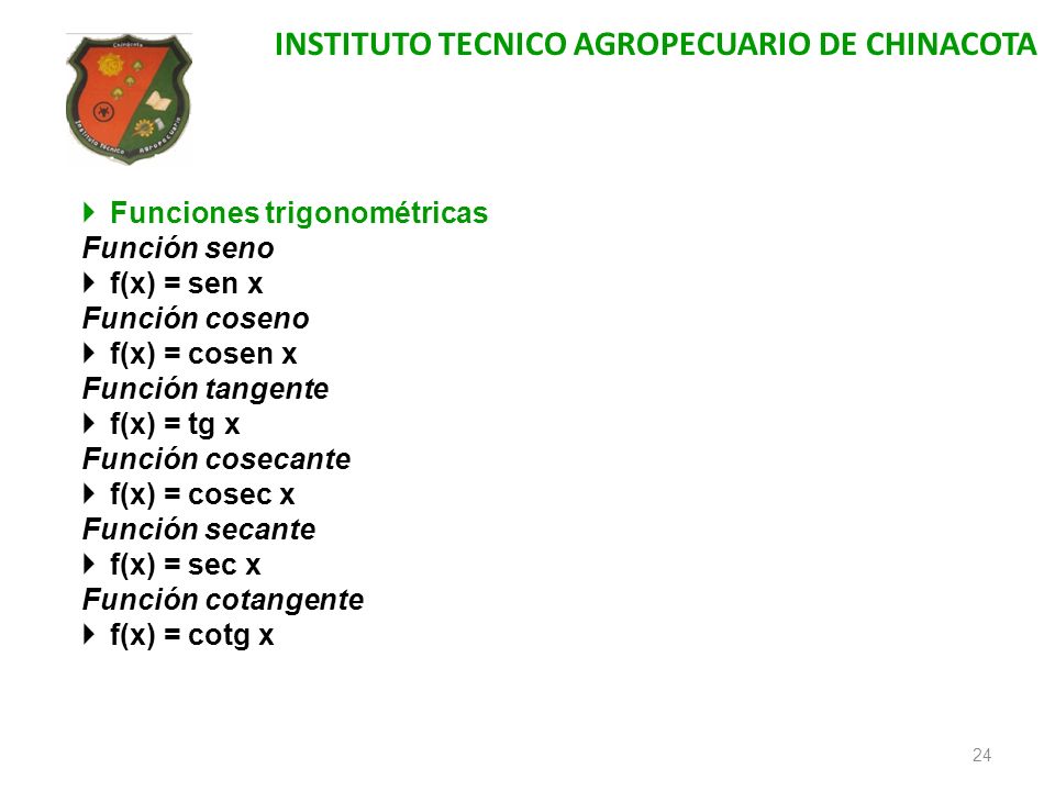INSTITUTO TECNICO AGROPECUARIO DE CHINACOTA