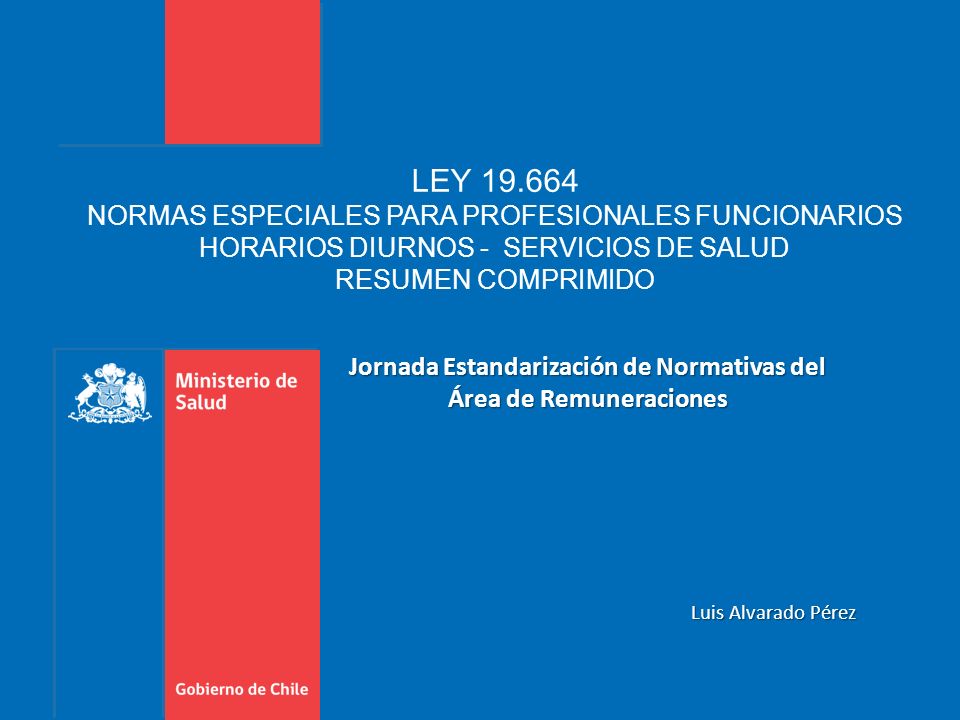 Jornada Estandarización de Normativas del Área de Remuneraciones
