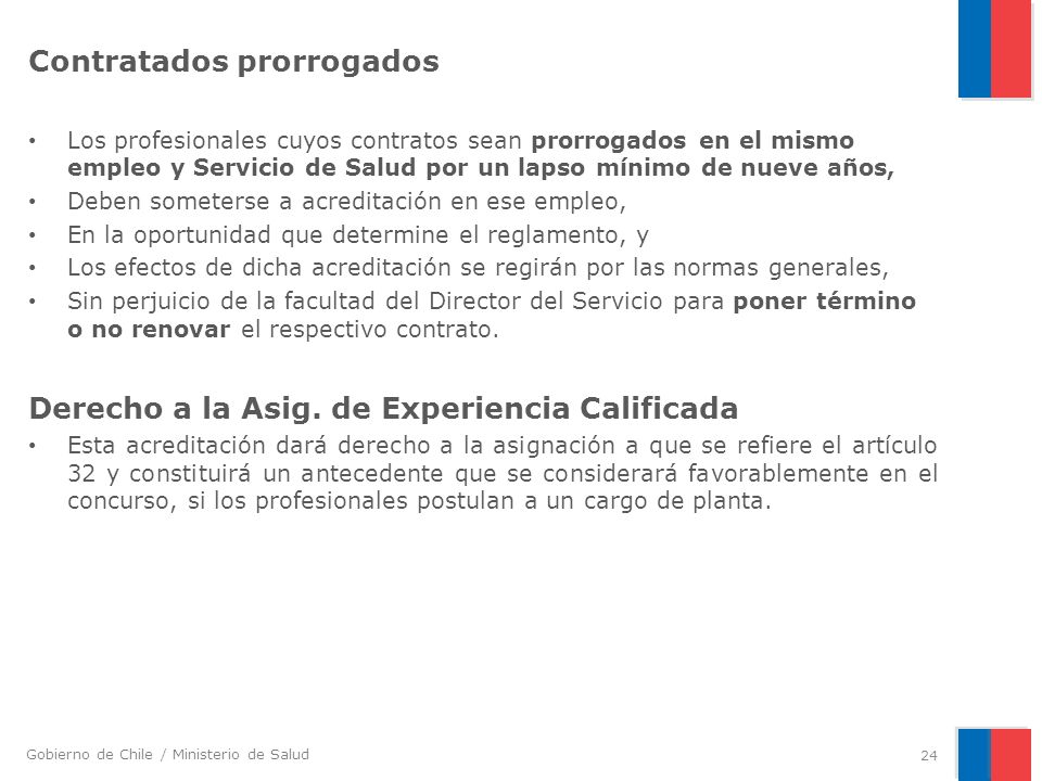 Contratados prorrogados