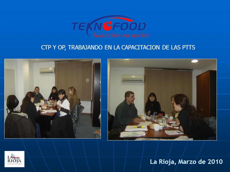 CTP Y OP, TRABAJANDO EN LA CAPACITACION DE LAS PTTS