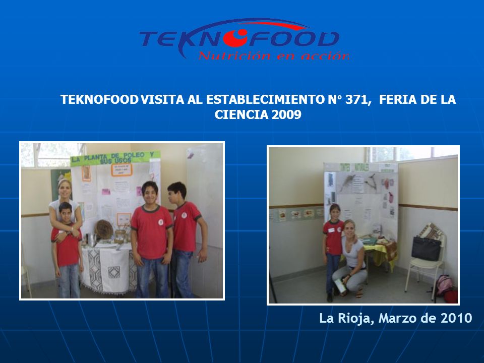 TEKNOFOOD VISITA AL ESTABLECIMIENTO N° 371, FERIA DE LA CIENCIA 2009