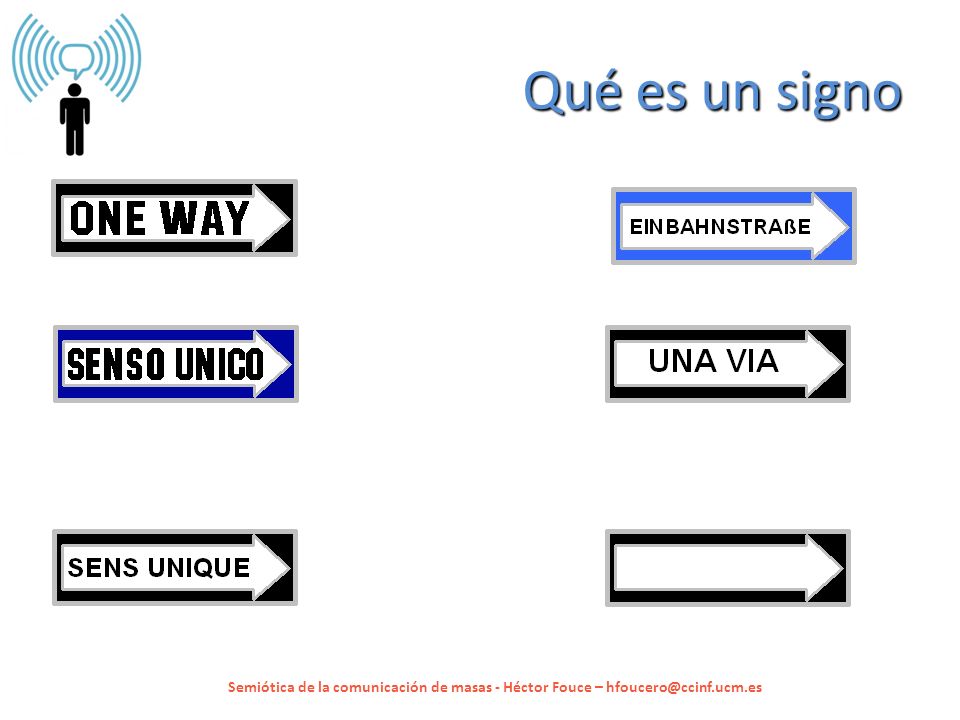 Qué es un signo Semiótica de la comunicación de masas - Héctor Fouce –