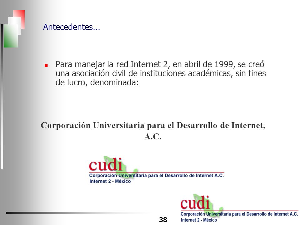 Corporación Universitaria para el Desarrollo de Internet, A.C.