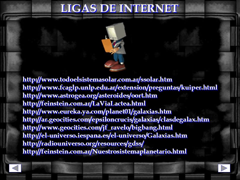 LIGAS DE INTERNET