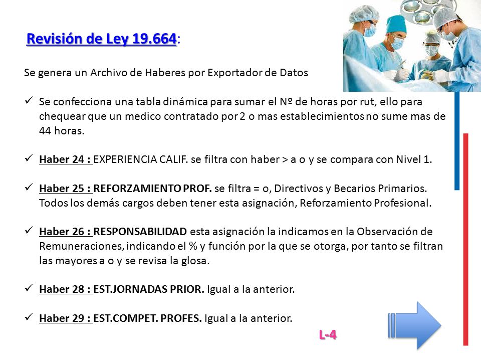 Revisión de Ley : Se genera un Archivo de Haberes por Exportador de Datos.