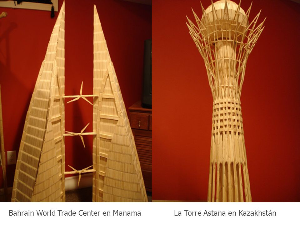 Bahrain World Trade Center en Manama La Torre Astana en Kazakhstán