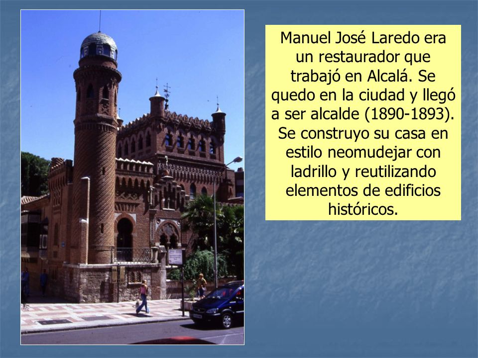 Manuel José Laredo era un restaurador que trabajó en Alcalá