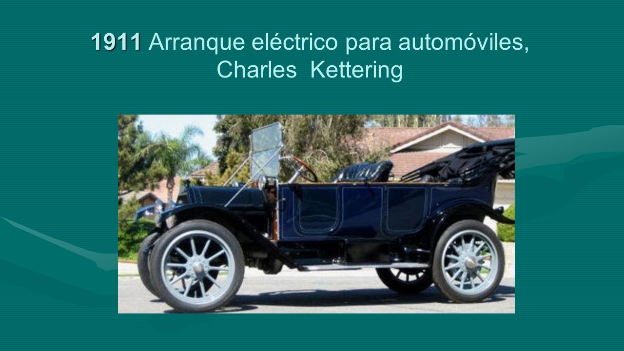 1911 Arranque eléctrico para automóviles, Charles Kettering