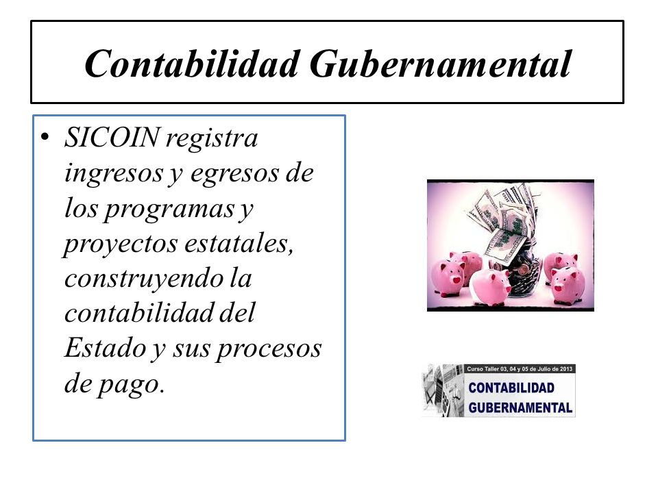 Contabilidad Gubernamental