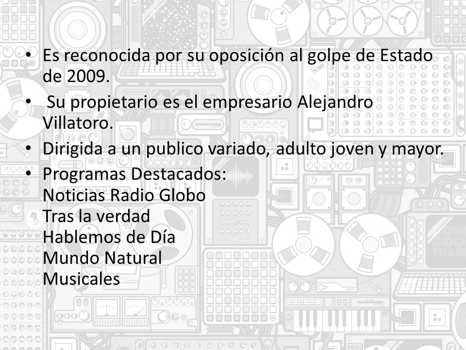 Es reconocida por su oposición al golpe de Estado de 2009.