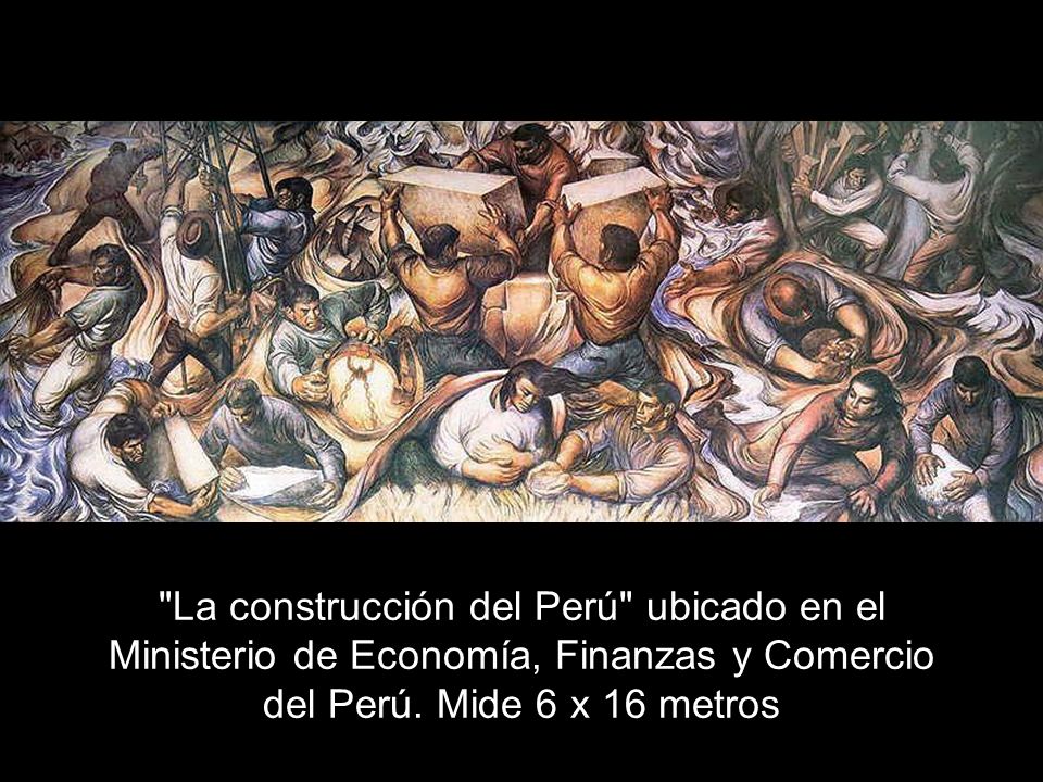 La construcción del Perú ubicado en el Ministerio de Economía, Finanzas y Comercio del Perú.
