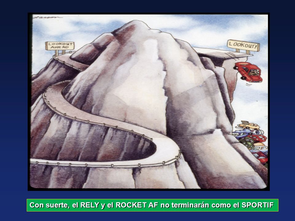 Con suerte, el RELY y el ROCKET AF no terminarán como el SPORTIF