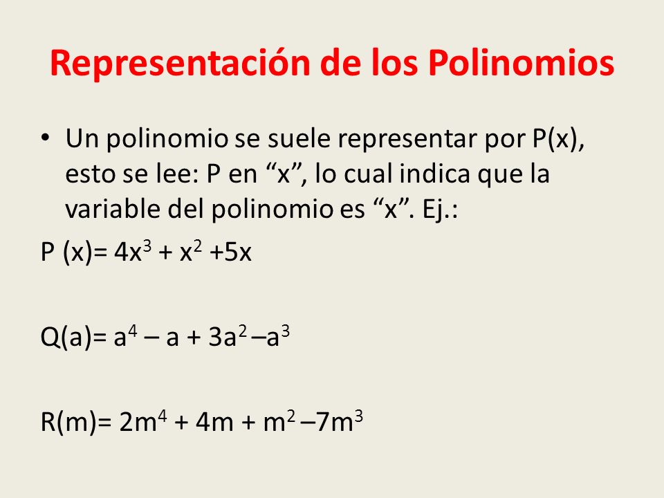 Clasificacion De Las Expresiones Algebraicas Ppt Video Online