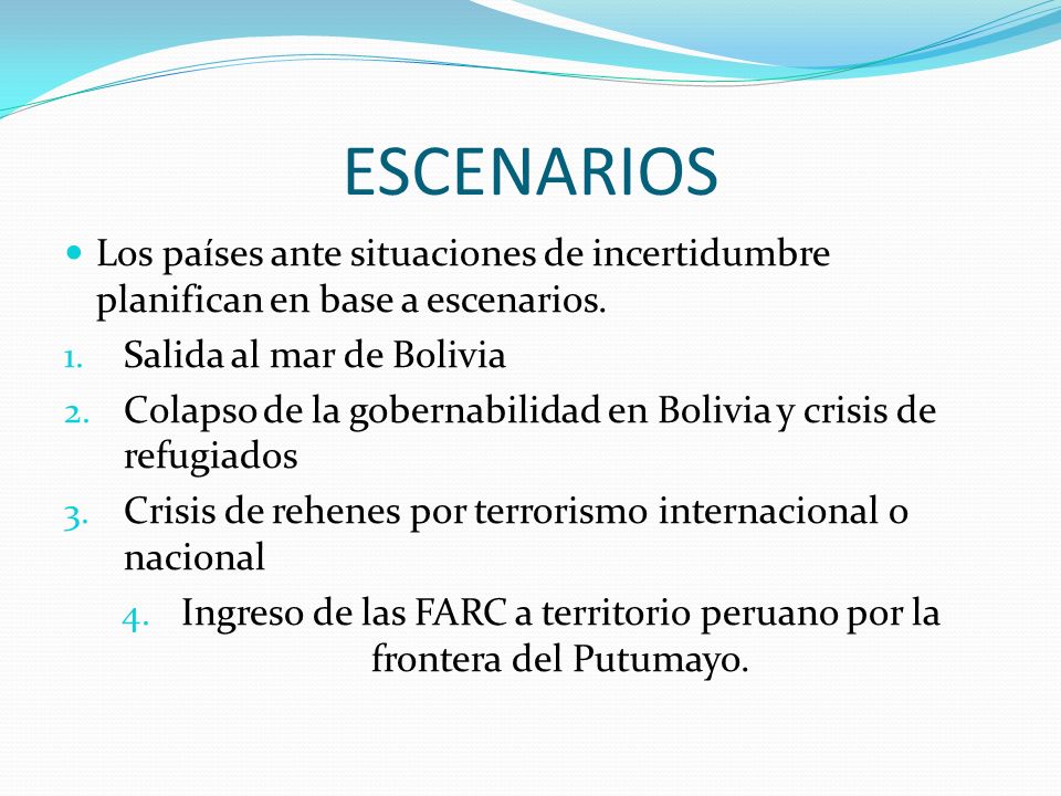 Ingreso de las FARC a territorio peruano por la frontera del Putumayo.