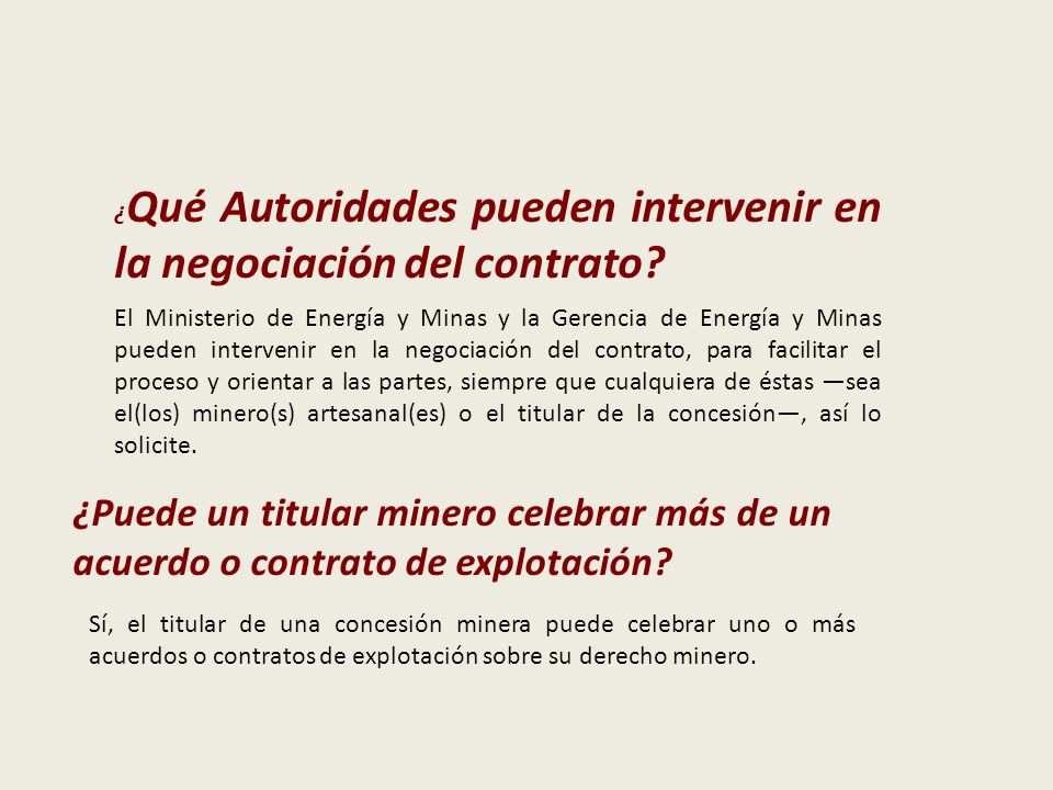 ¿Qué Autoridades pueden intervenir en la negociación del contrato
