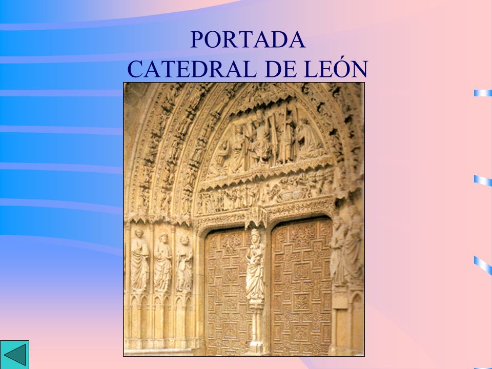 PORTADA CATEDRAL DE LEÓN