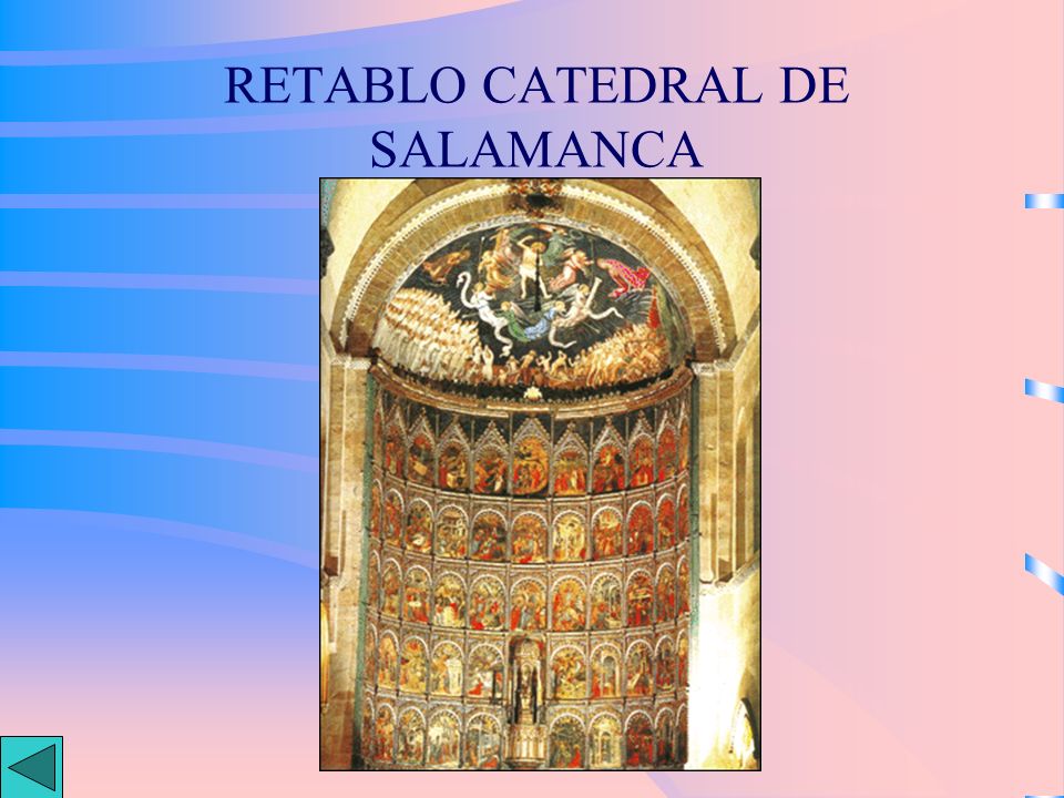 RETABLO CATEDRAL DE SALAMANCA