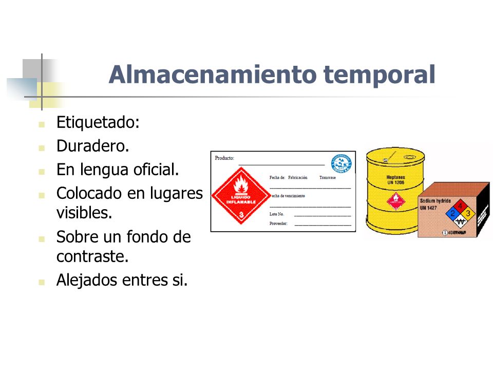 Almacenamiento temporal