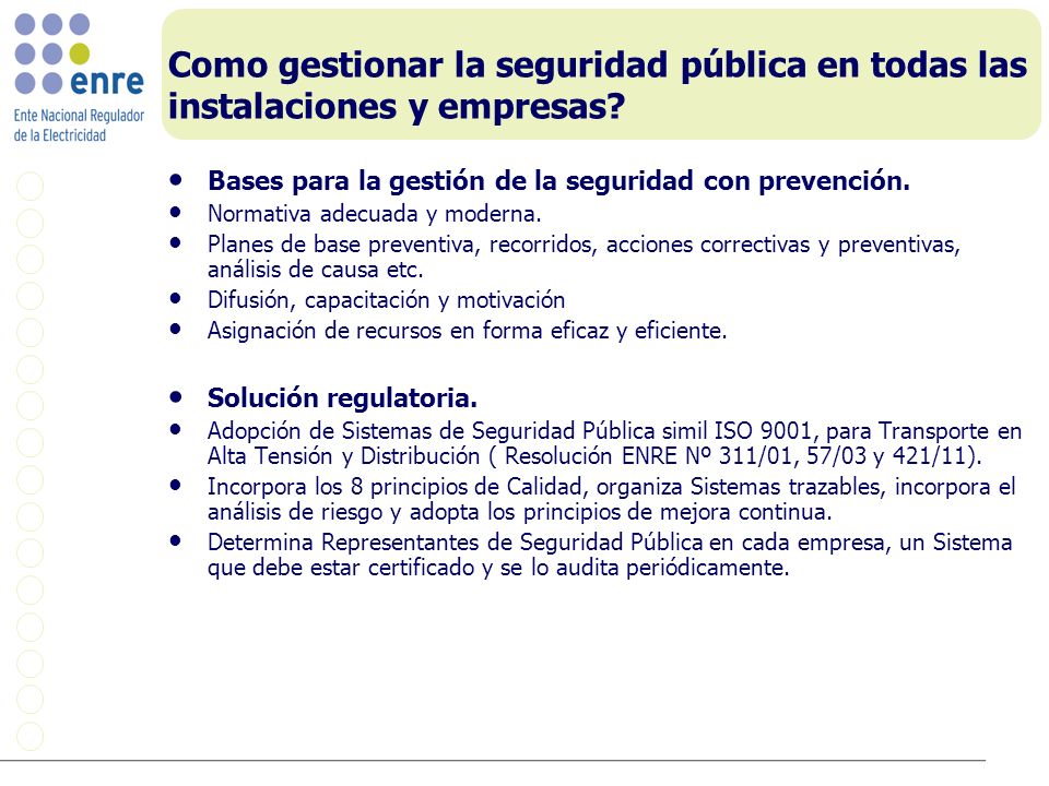 Como gestionar la seguridad pública en todas las instalaciones y empresas