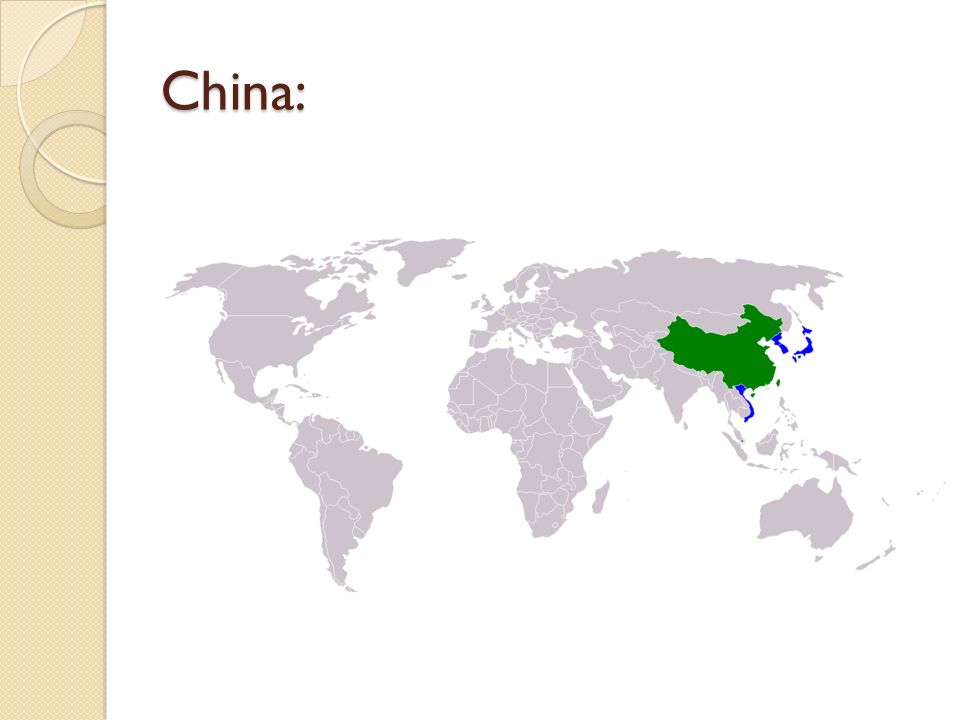 China: