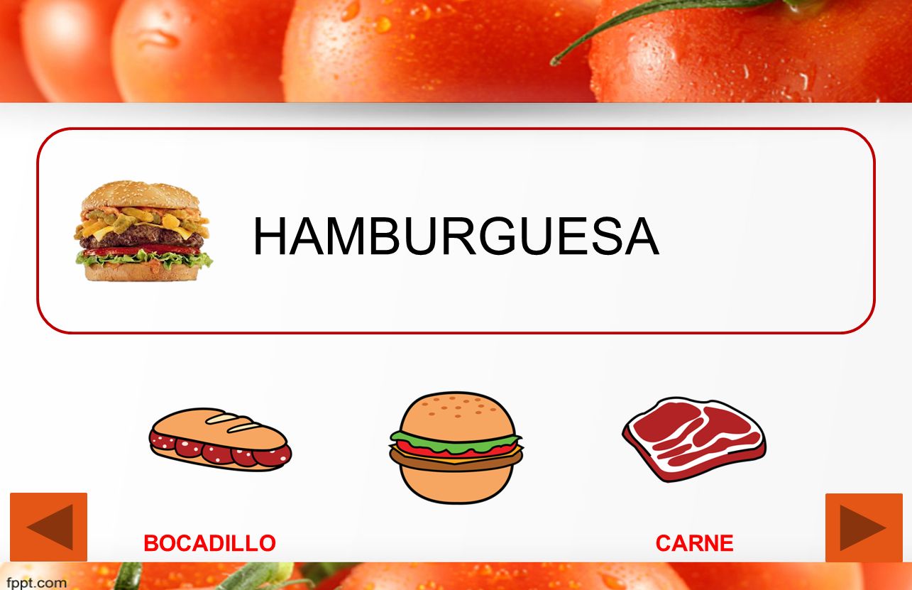 HAMBURGUESA BOCADILLO CARNE