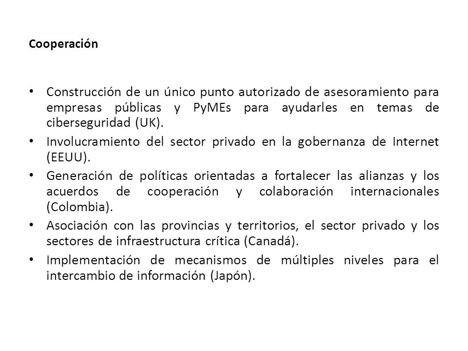 Cooperación Construcción de un único punto autorizado de asesoramiento para empresas públicas y PyMEs para ayudarles en temas de ciberseguridad (UK).