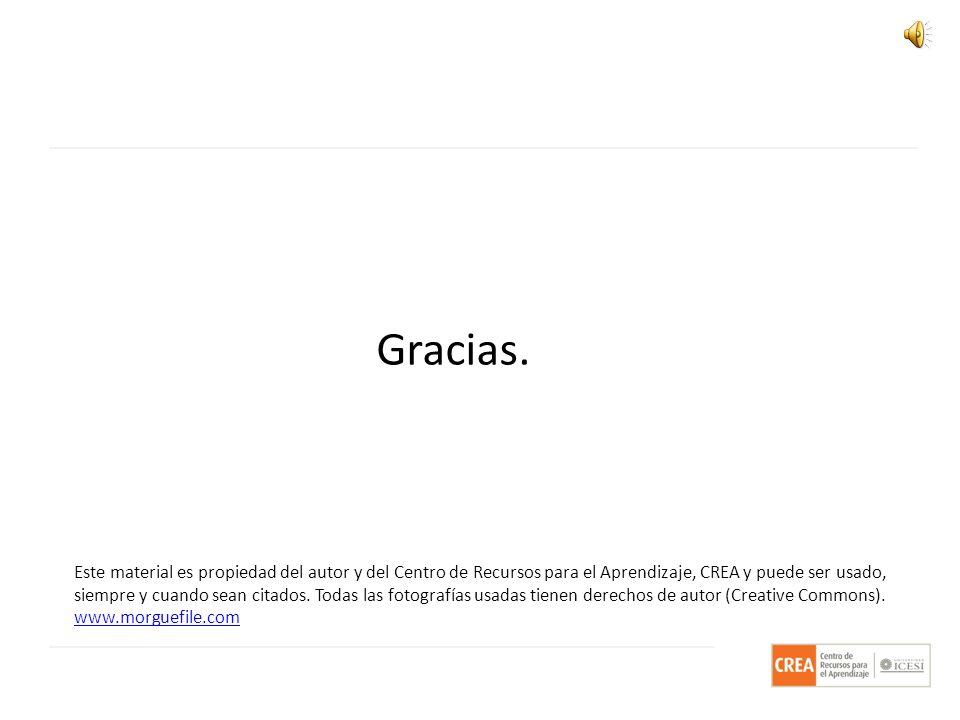 Gracias. Mil gracias por su atención y su tiempo.