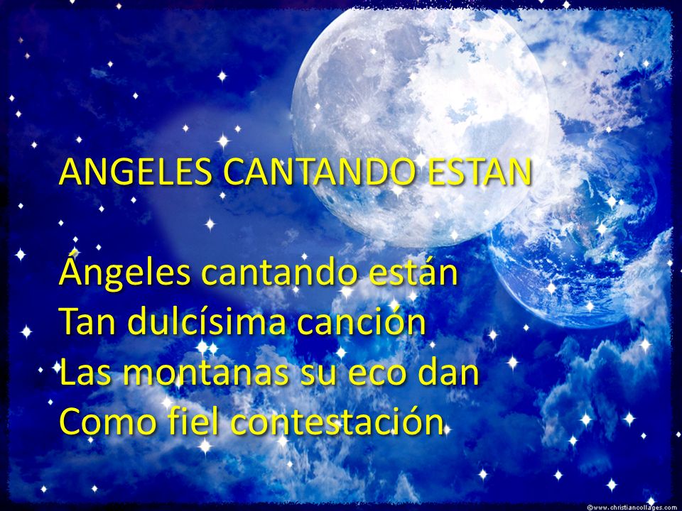 ANGELES CANTANDO ESTAN