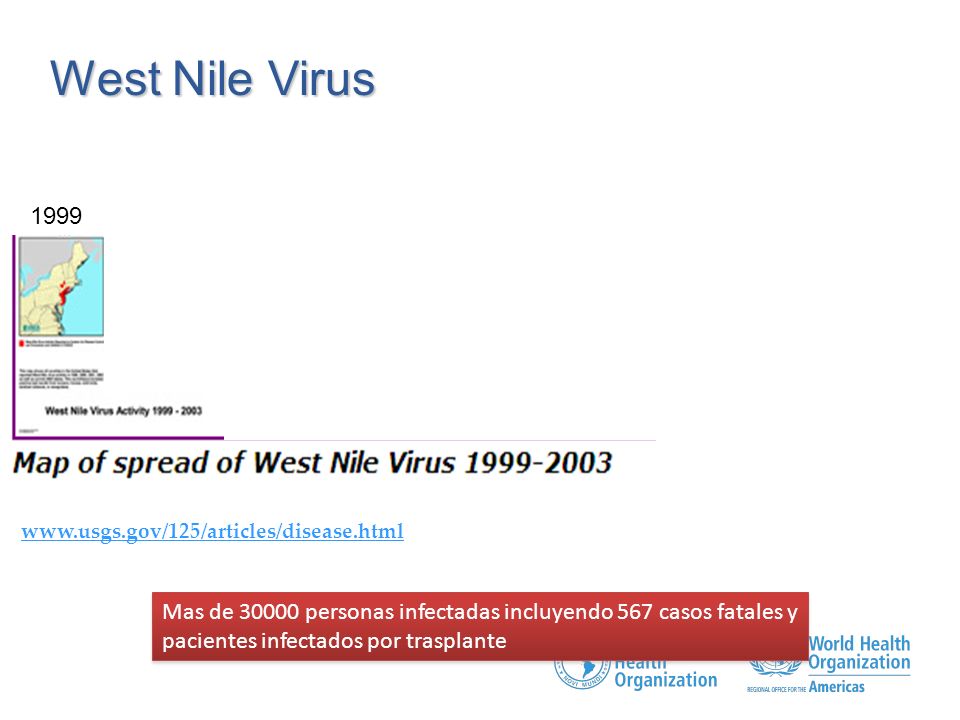Otros arbovirus no dengue aislados por lugar de procedencia