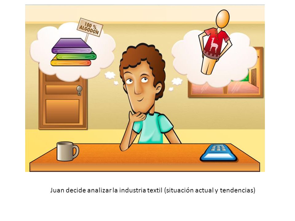 Juan decide analizar la industria textil (situación actual y tendencias)