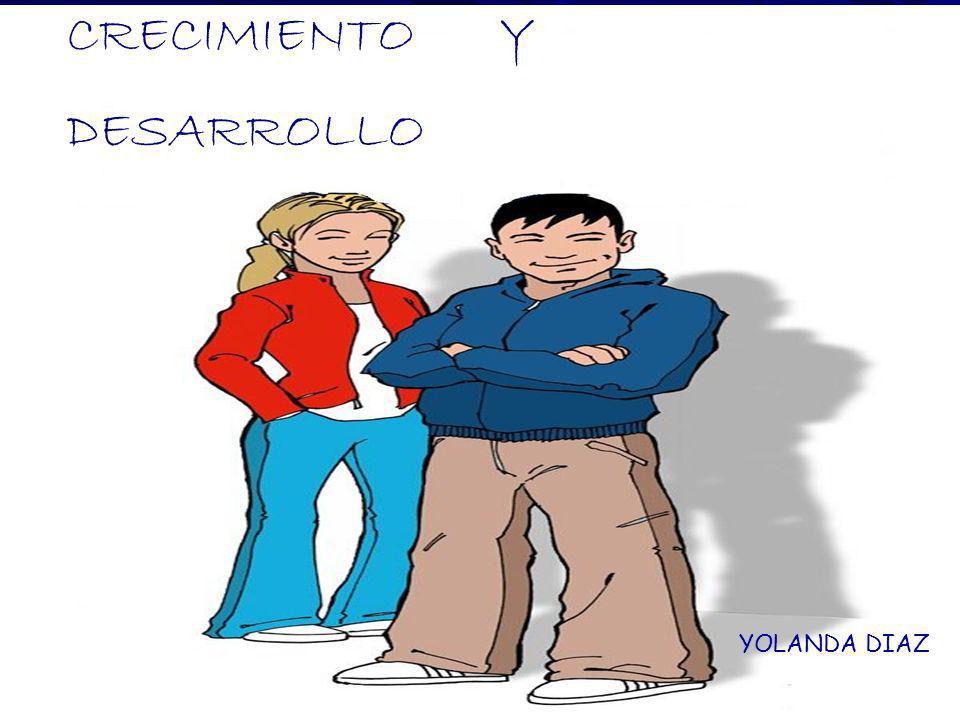 CRECIMIENTO Y DESARROLLO YOLANDA DIAZ