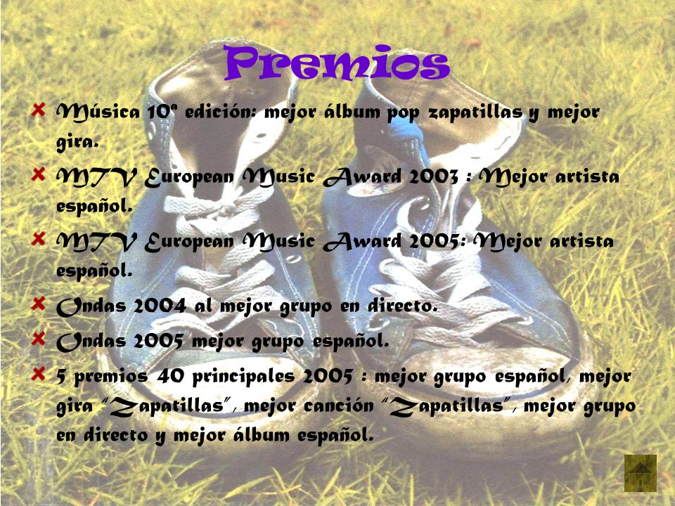 Premios Música 10ª edición: mejor álbum pop zapatillas y mejor gira.