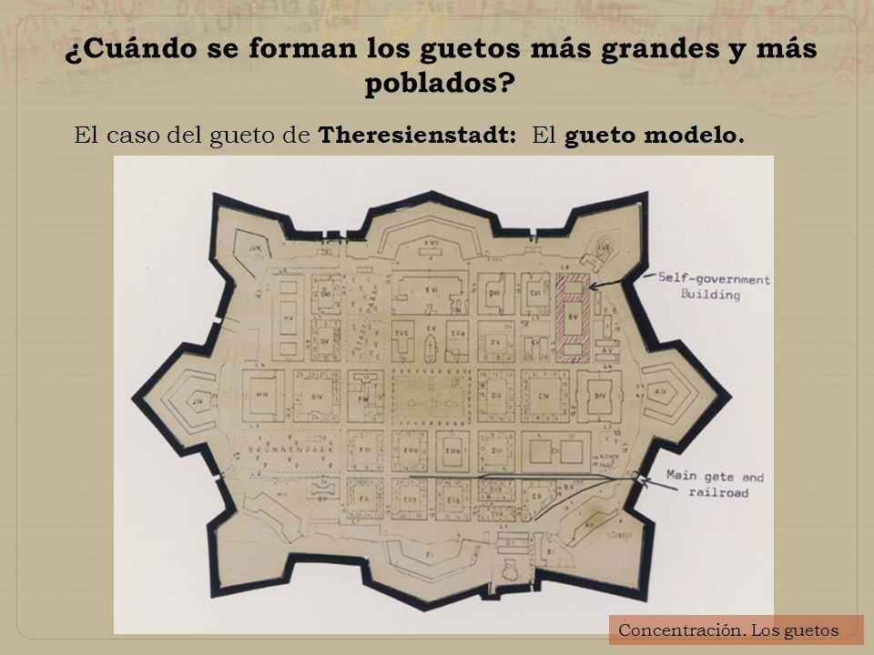 ¿Cuándo se forman los guetos más grandes y más poblados