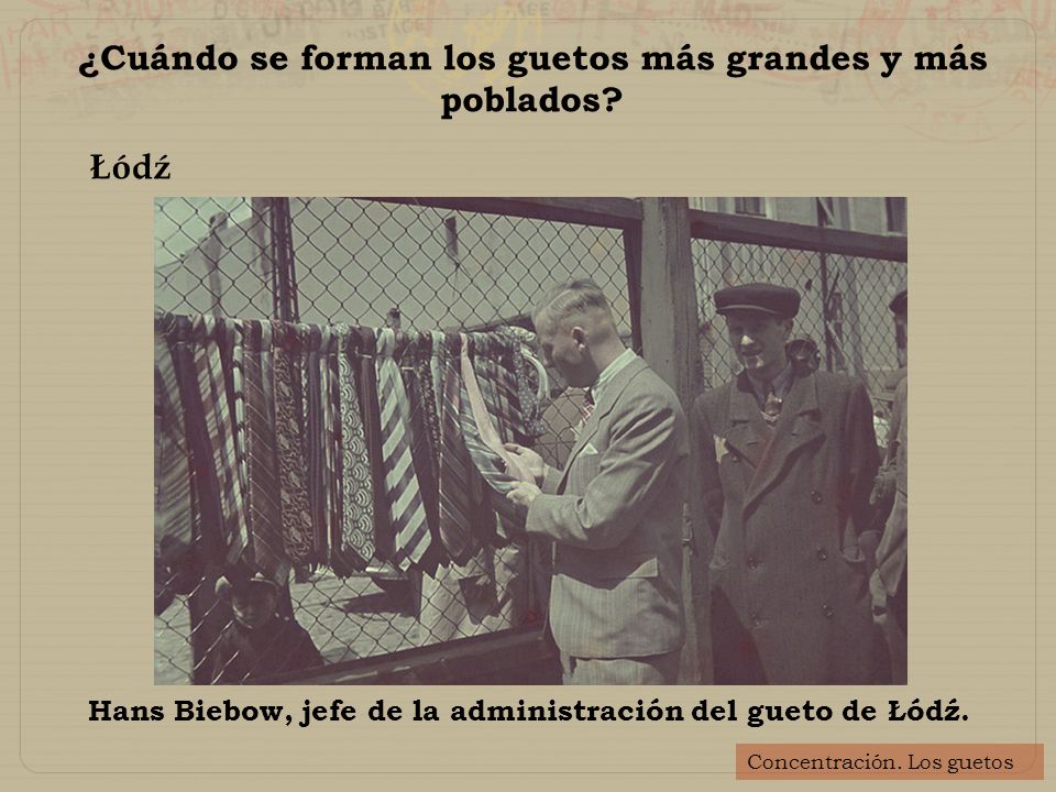 ¿Cuándo se forman los guetos más grandes y más poblados