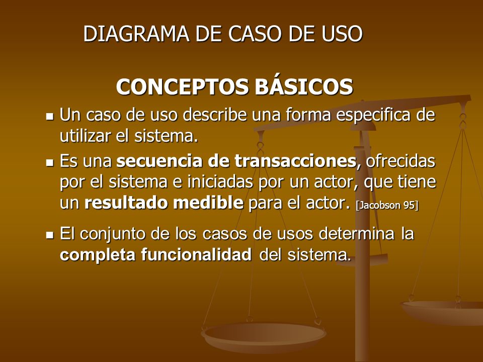 DIAGRAMA DE CASO DE USO CONCEPTOS BÁSICOS