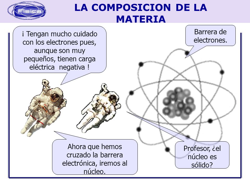 Ahora que hemos cruzado la barrera electrónica, iremos al núcleo.
