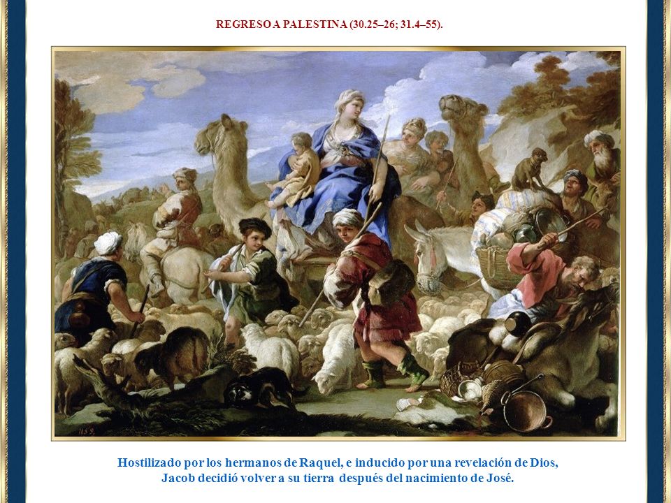 Jacob decidió volver a su tierra después del nacimiento de José.
