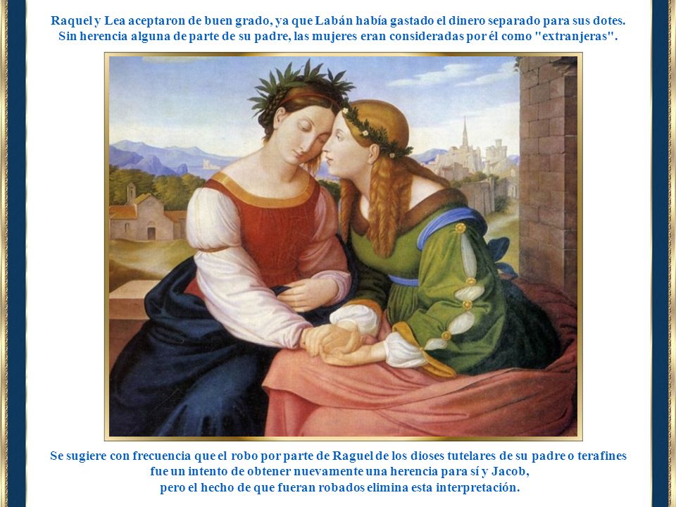 fue un intento de obtener nuevamente una herencia para sí y Jacob,