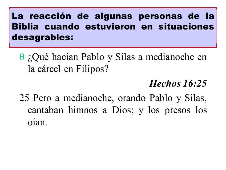 ¿Qué hacían Pablo y Silas a medianoche en la cárcel en Filipos