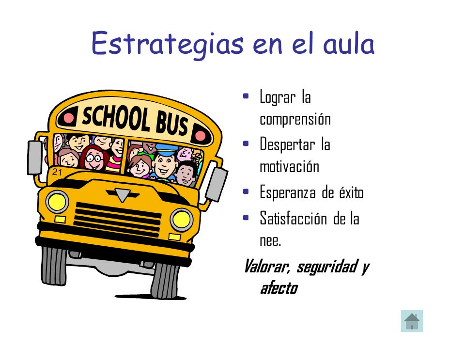 Estrategias en el aula Lograr la comprensión Despertar la motivación