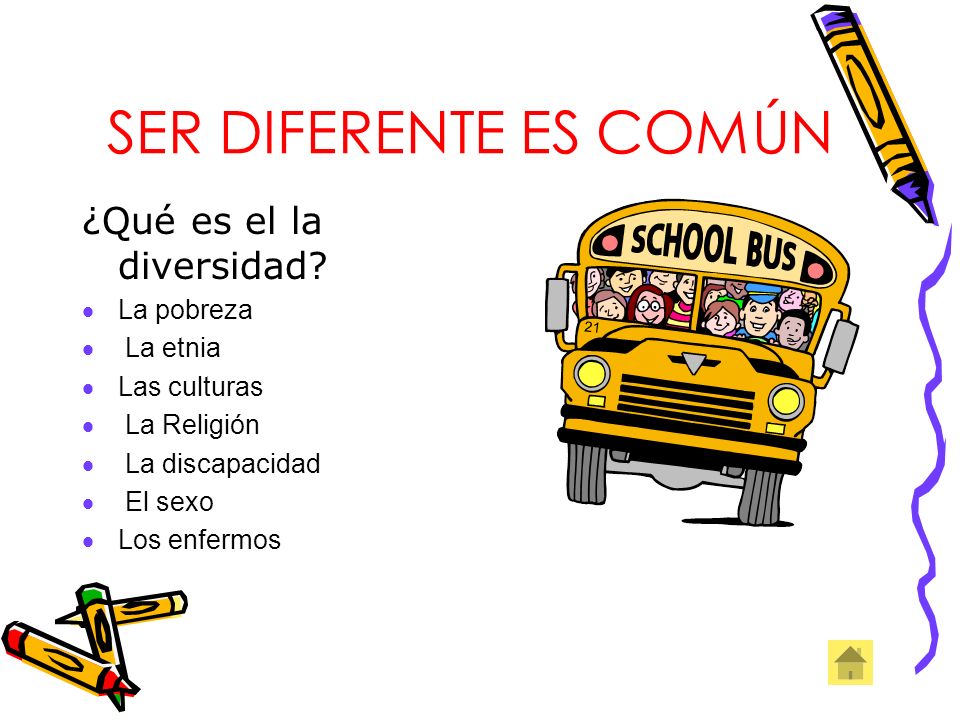 SER DIFERENTE ES COMÚN ¿Qué es el la diversidad La pobreza La etnia