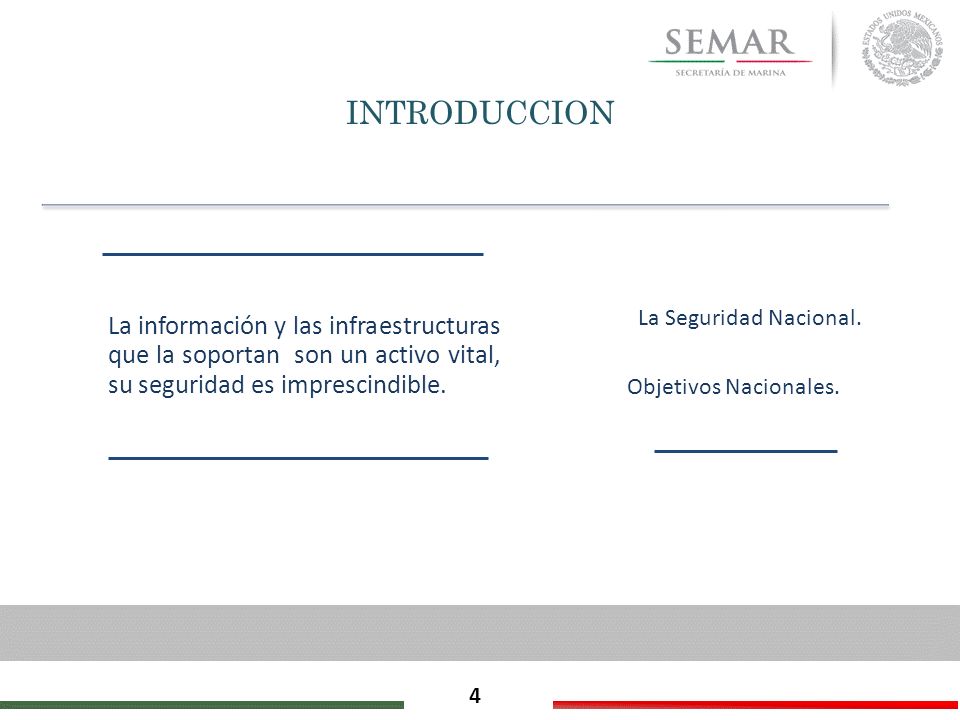 INTRODUCCION La información y las infraestructuras que la soportan son un activo vital, su seguridad es imprescindible.