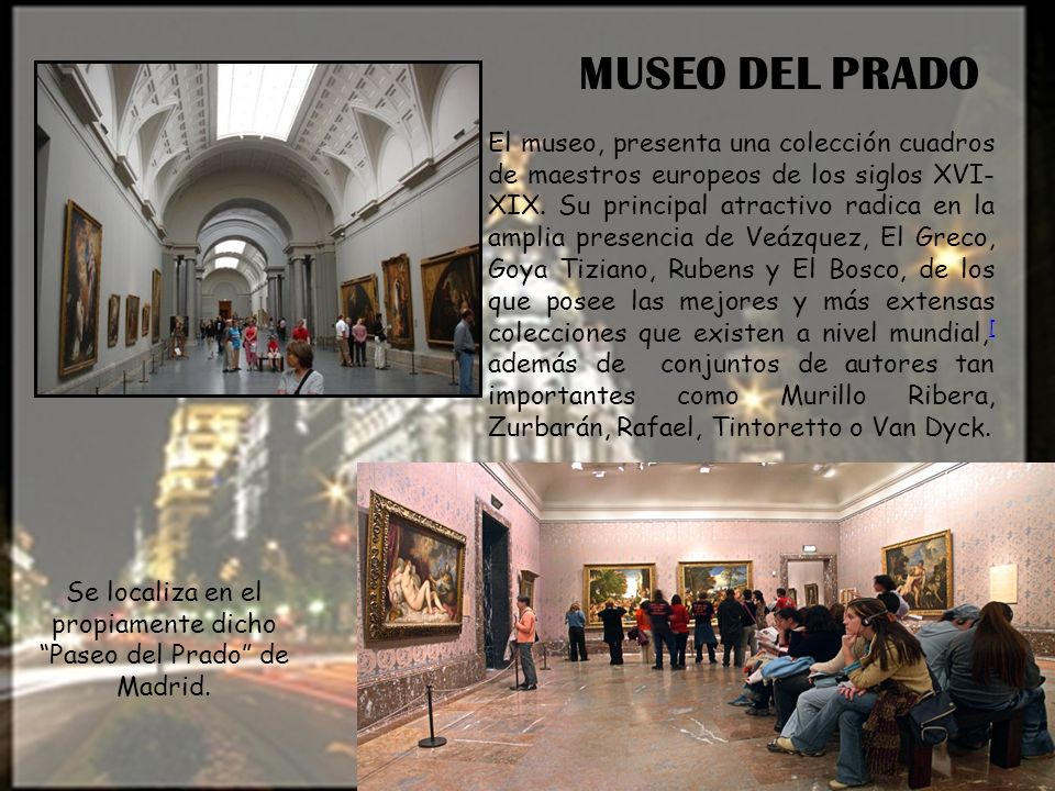 Se localiza en el propiamente dicho Paseo del Prado de Madrid.